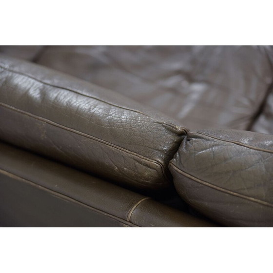 Image 1 of Mid-century leather Cromwell sofa by Arne Norell, 1960s