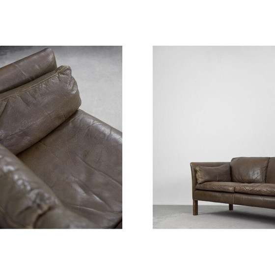 Image 1 of Mid-century leather Cromwell sofa by Arne Norell, 1960s