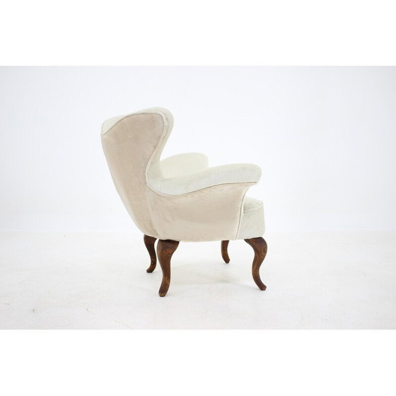 Image 1 of Vintage curved armchair, 1900
