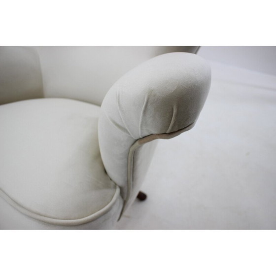 Image 1 of Vintage curved armchair, 1900