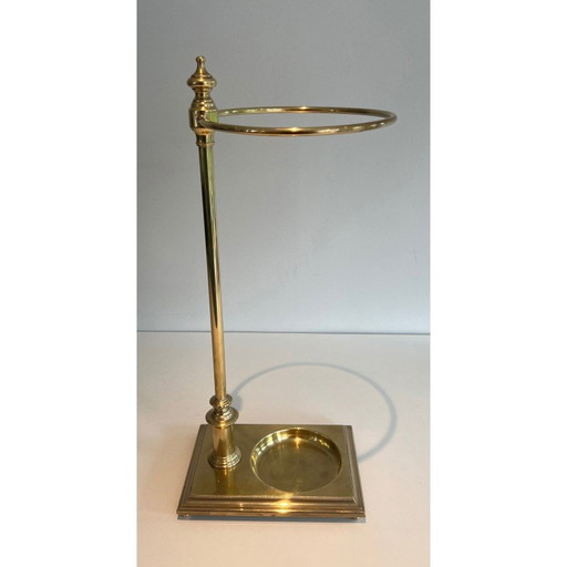 Vinage brass umbrella stand, 1970