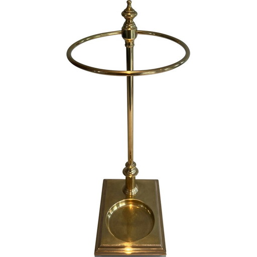 Vinage brass umbrella stand, 1970