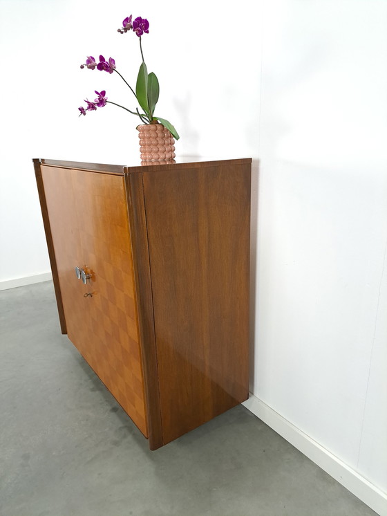 Image 1 of Design Jindrich Halabala veneer cabinet 