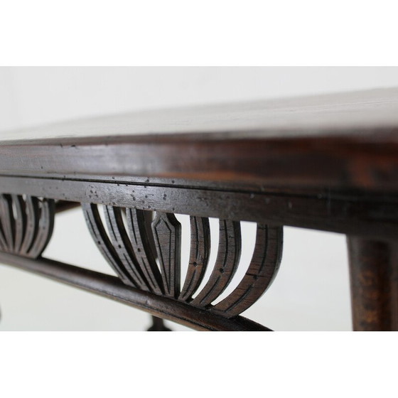 Image 1 of Vintage Art Nouveau nigth stand by Fischel, 1910