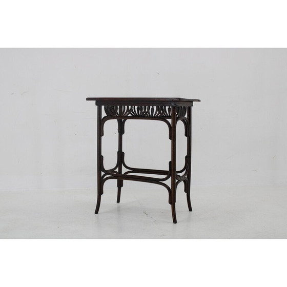 Image 1 of Vintage Art Nouveau nigth stand by Fischel, 1910