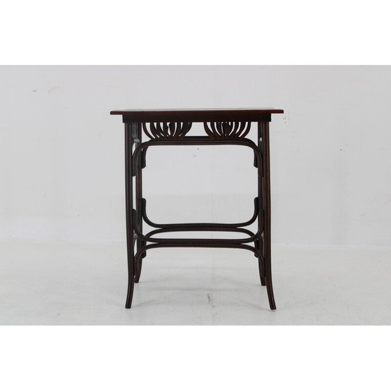 Image 1 of Vintage Art Nouveau nigth stand by Fischel, 1910