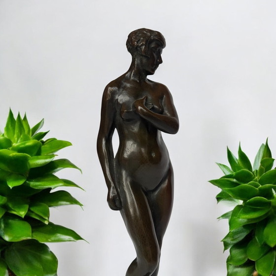 Image 1 of Magnificent And Rare Art Nouveau Bronze Circa 1900 Representing A Nude Woman