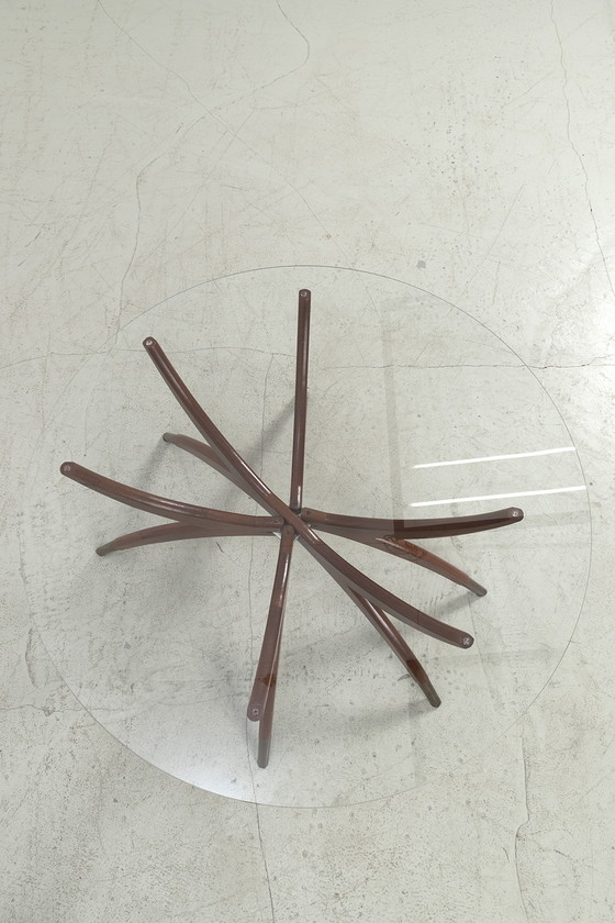 Image 1 of Tavolino da caffè vintage con gambe a ragno