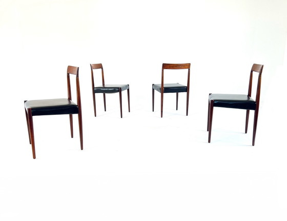 Image 1 of 4x Lübke dining chair