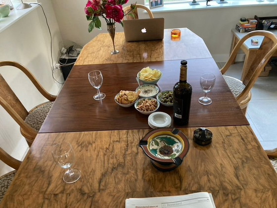 Image 1 of Art Deco Table With Side Chairs