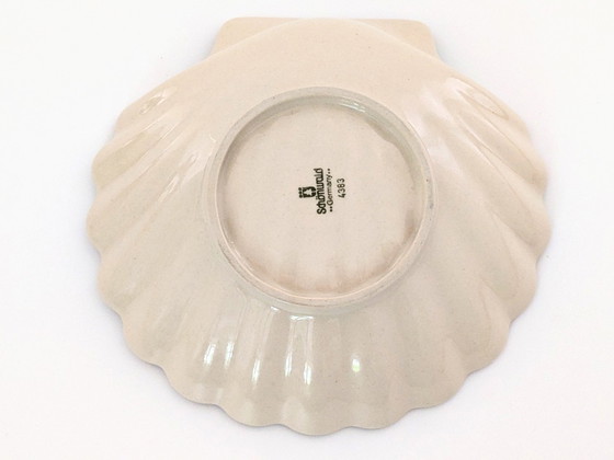 Image 1 of 1960S Porcelain Shell Bowls | Set Of 4 | Schönwald Germany