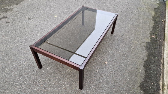 Image 1 of Wenge Smoked Glass Coffee Table