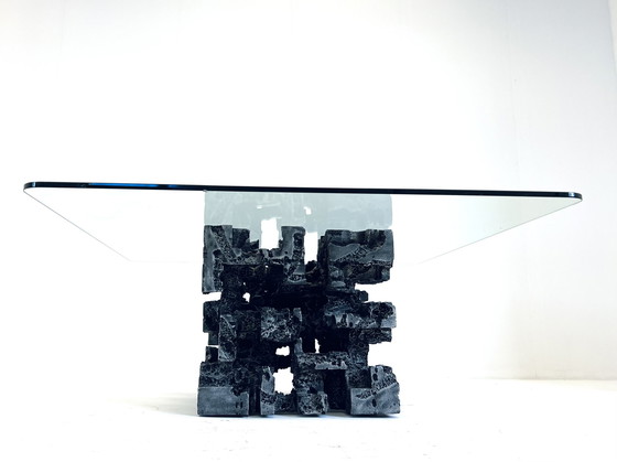 Image 1 of Sculptural Beutalist Coffee Table