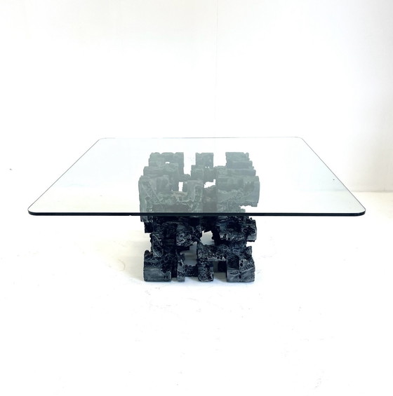 Image 1 of Sculptural Beutalist Coffee Table