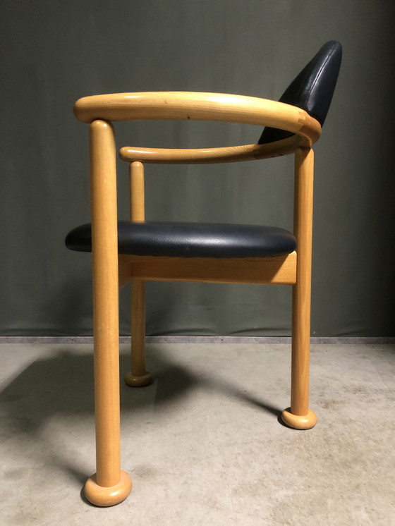 Image 1 of 4x Post modern dining chair