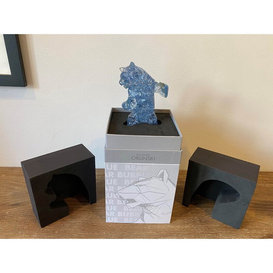 Image 1 of Vintage blue bear by Richard Orlinski, 2023