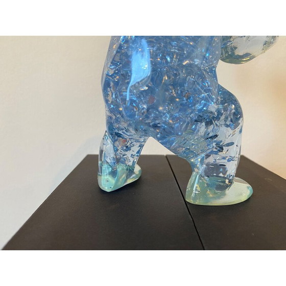 Image 1 of Vintage blue bear by Richard Orlinski, 2023