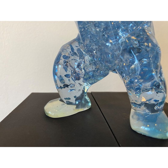 Image 1 of Vintage blue bear by Richard Orlinski, 2023