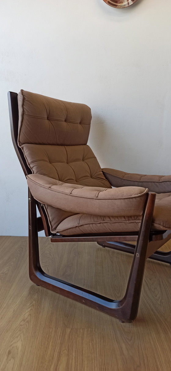 Image 1 of Genega Møbler Leather Armchair