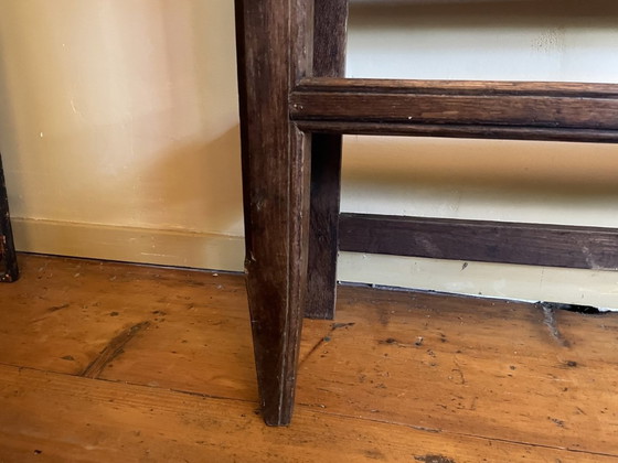 Image 1 of Unique Antique Bakers Rack Wall Rack French Oak