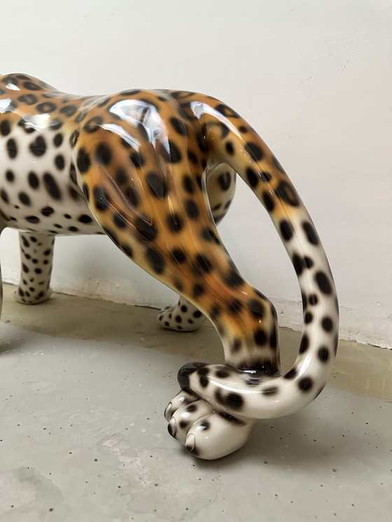 Image 1 of Leopard ceramic XL