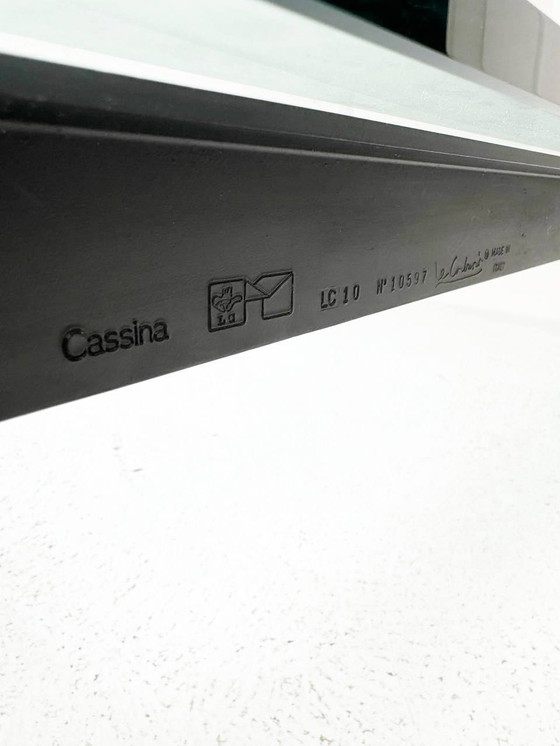 Image 1 of LC10 - Table basse de Le Corbusier pour Cassina - années 1980