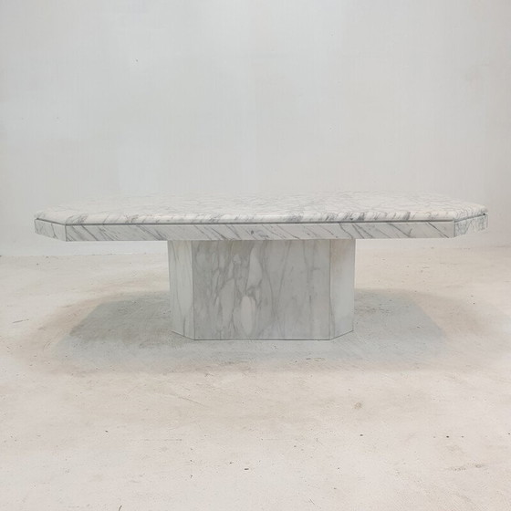 Image 1 of Vintage marble coffee table, Italy 1970s