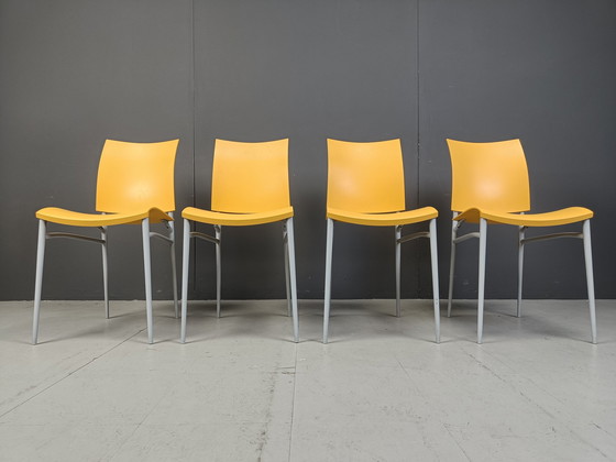 Image 1 of Set Of 4 Miss C.O.C.O Dining Chairs By Philippe Starck For Cassina, 1998