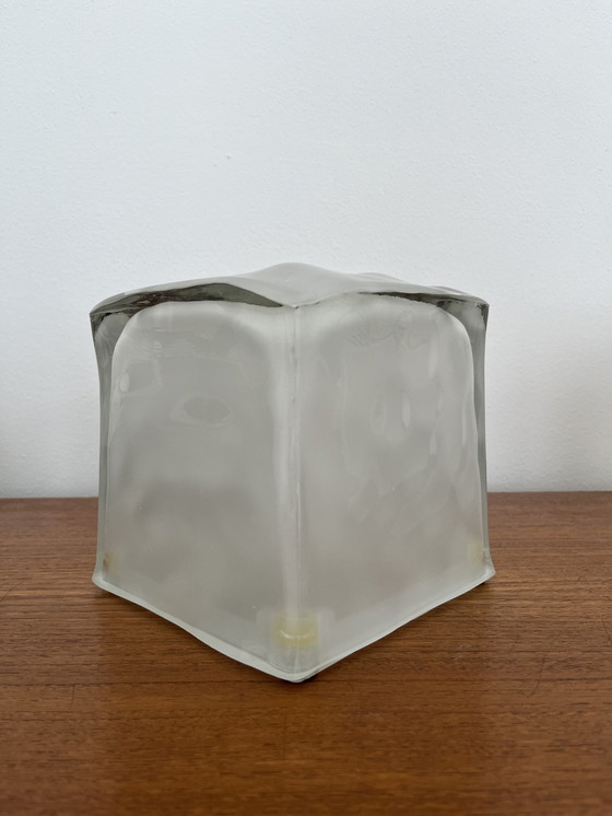 Image 1 of 2X (Set) Iviken Ikea Ice Cube Table Lamp