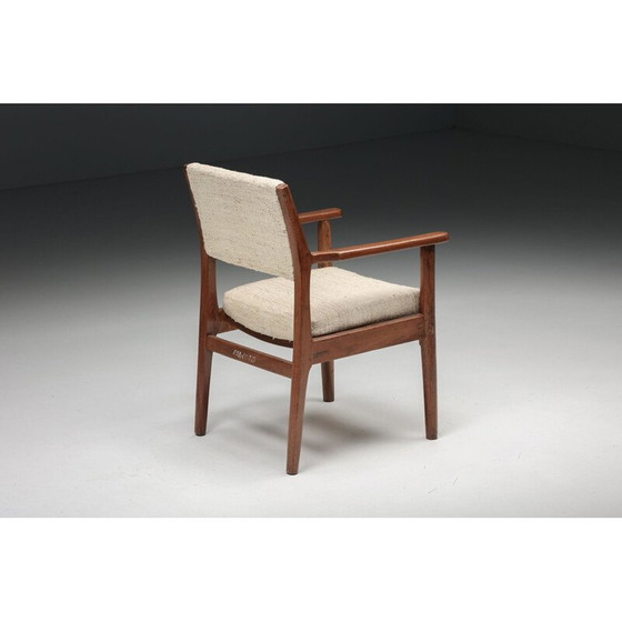 Image 1 of Poltrona Chandigarh vintage di Pierre Jeanneret, anni '50