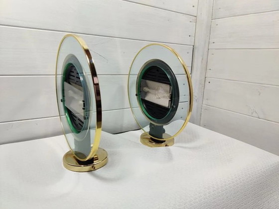 Image 1 of Wall Lights(2), Sconces, Mid Century Modern, Art Deco, Hollywood Regency, Gatsby, Estiluz, Luxury Lighting, Unique