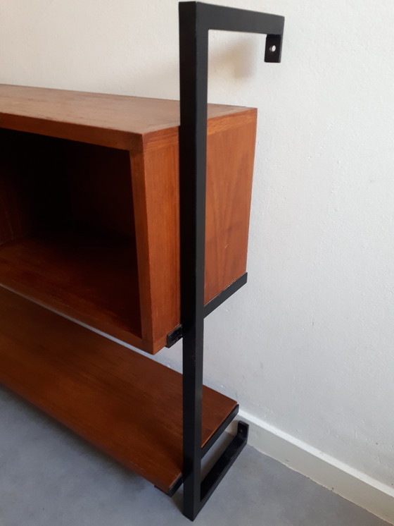 Image 1 of 60's vintage wall rack