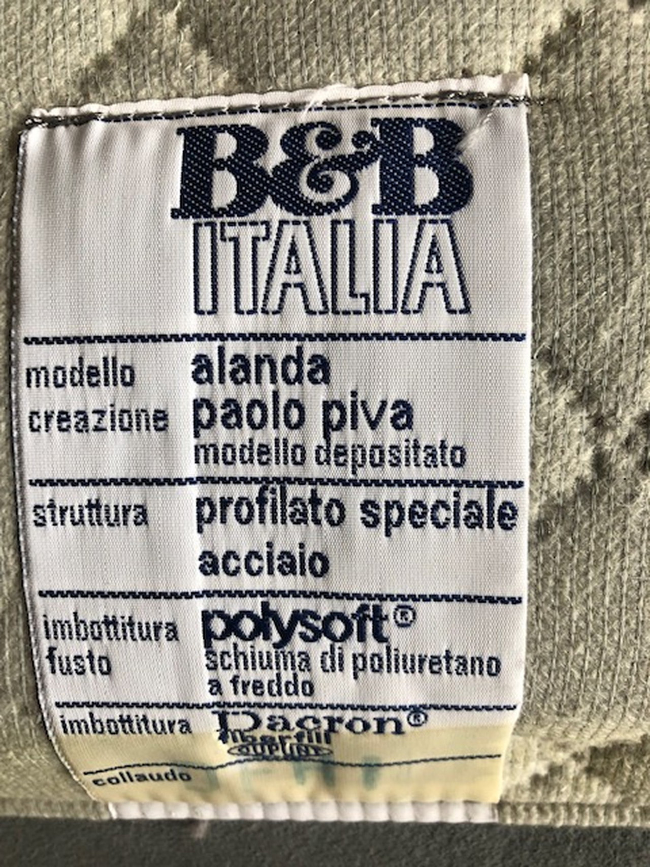 GMFS233C○B&B ITALIA ARANDA アランダ paolo p