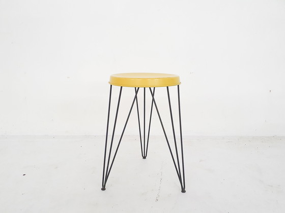 Image 1 of Tjerk Reijenga for Pilastro metal stool, The Netherlands 1966