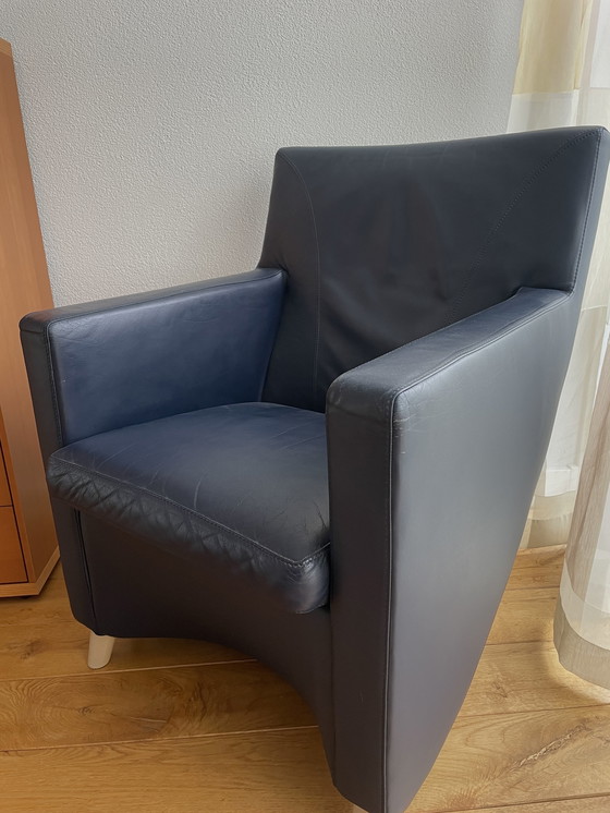 Image 1 of 2x Leolux Dolcinea armchairs