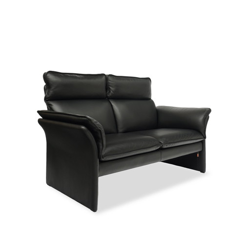 Three-point Scala sofa leather black