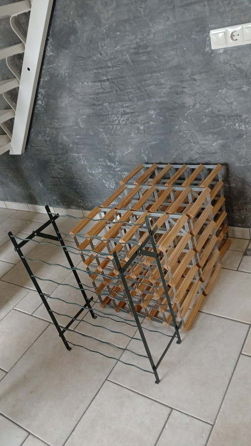 Party Wine Rack Wine racks Spot 125 Wood Metal Hospitality Cafe