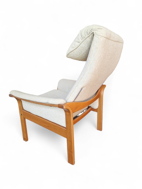 Image 1 of Fauteuil et ottoman G-Möbel, Suède années 1960