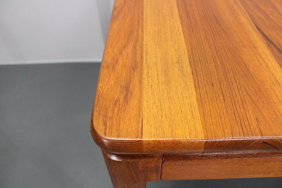 Image 1 of 1960S Solid Teak Extendable Dining Table By Glostrup Mobelfabrik, Denmark 