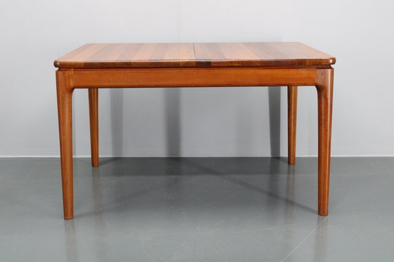 Image 1 of 1960S Solid Teak Extendable Dining Table By Glostrup Mobelfabrik, Denmark 