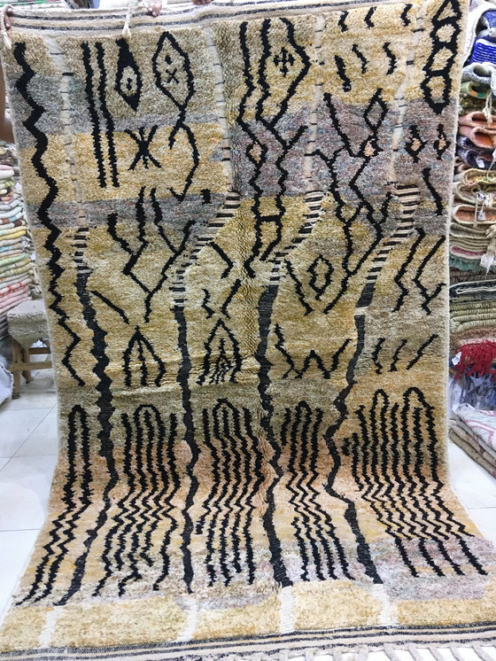 Image 1 of  ​ 1 654 / 5 000 Résultats de traduction Résultat de traduction Beni Ouarain Moroccan Berber Rug 2m52 x 1m51