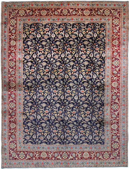 Original hand-knotted Persian carpet Kashmar Fine 384 X 290 Cm Top condition