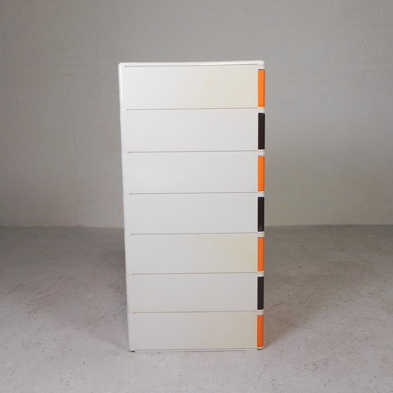 Image 1 of Dresser With 7 Drawers By Mark Held For Prisunic, 1970s