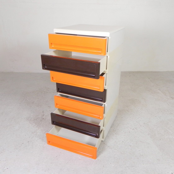 Image 1 of Dresser With 7 Drawers By Mark Held For Prisunic, 1970s