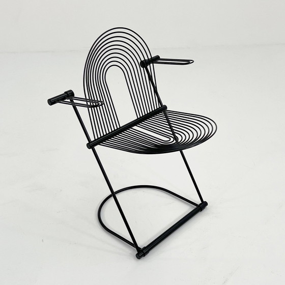 Image 1 of Swing Chair With Armrests By Jutta & Herbert Ohl For Rosenthal Lübke, 1980S