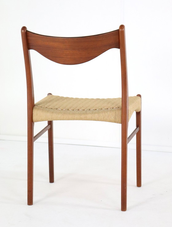 Image 1 of 4X Dining Chair Arne Wahl Iversen For Glyngore 'Naerem' Vintage Danish