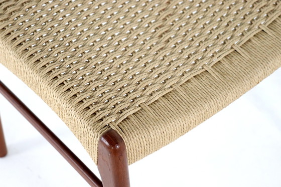 Image 1 of 4X Dining Chair Arne Wahl Iversen For Glyngore 'Naerem' Vintage Danish