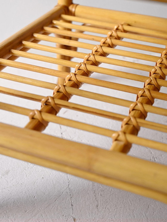 Image 1 of Vintage Bamboo Nightstands