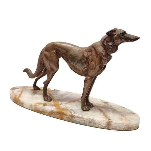Vintage Statue Greyhound