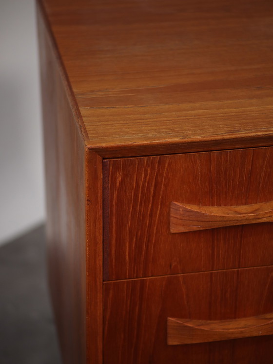 Image 1 of Cassettiera danese in teak vintage Clausen &amp; Søn